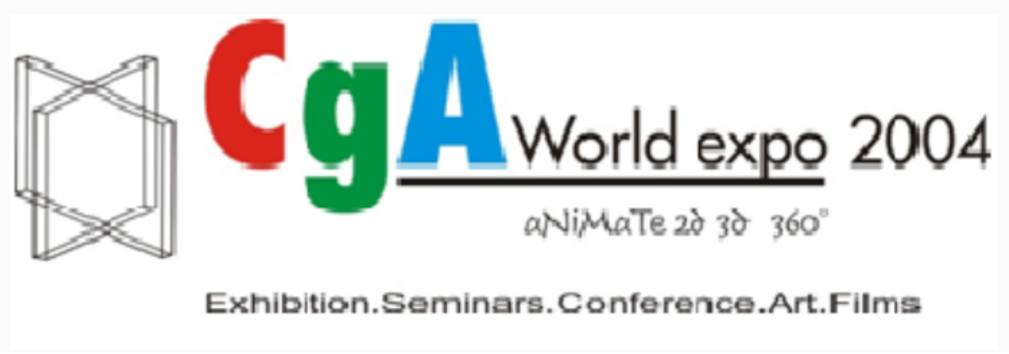 COMPUTER GRAPHICS ANIMATION (CGA) WORLD EXPO - 2004 logo
