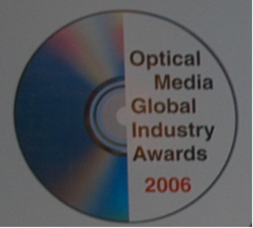 Optical Media Global Industry Awards - 2006 logo