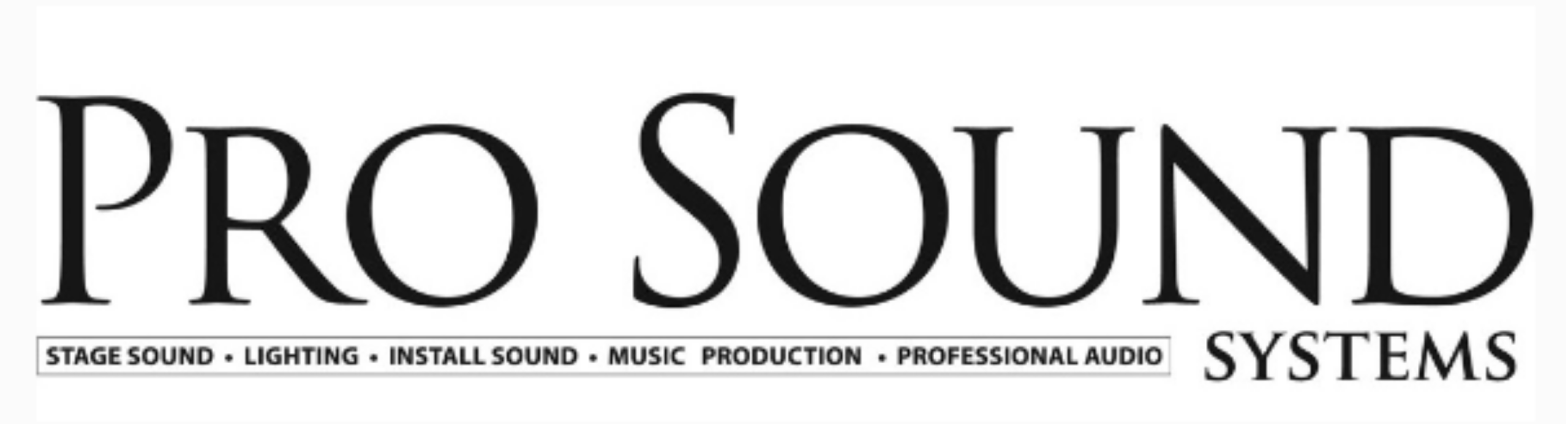 PRO SOUND SYSTEMS - 2004 logo